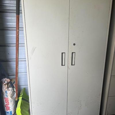Metal Lockable Two Door Cabinet
