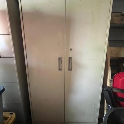 Lockable 2 Door Metal Cabinet #2