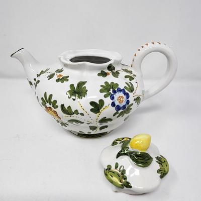 Italy Ceramic Tea Service For Five