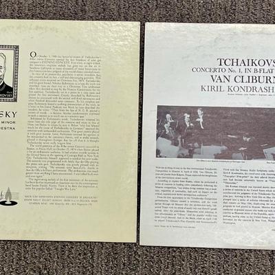 Vintage Tchaikovsky Albums Vinyl Record Albums