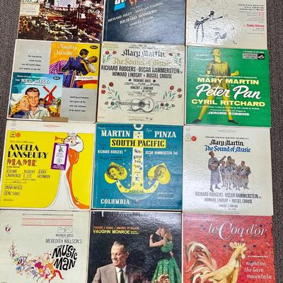 Lot of 12 Vintage Vinyl Record Albums in Good to Very Good condition