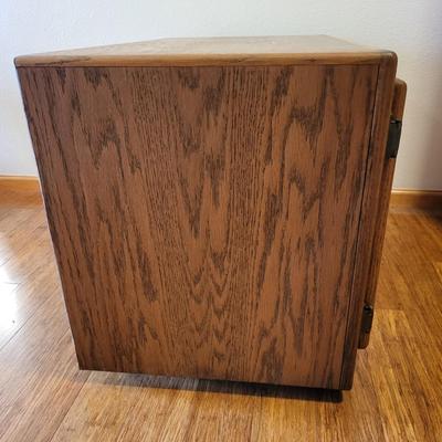 Vintage 2-Door Solid Wood Media Cabinet - San Diego Design