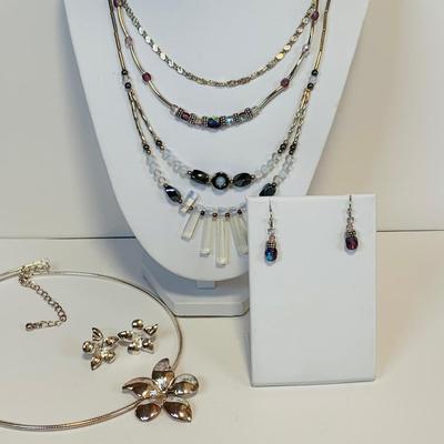 Lot 236: Lia Sophia, Beaded Necklaces & More
