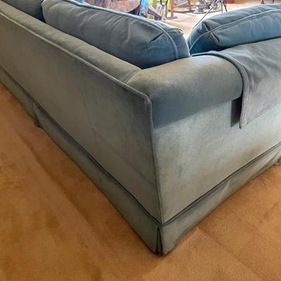 Vintage Blue Sofa / Couch