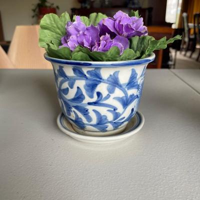 Lot of Vintage Porcelain and Ceramic Planters