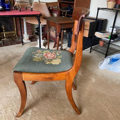 Needlepoint Side / Dining Chair