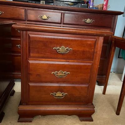 Pair of Cherry End Tables / Night Stands