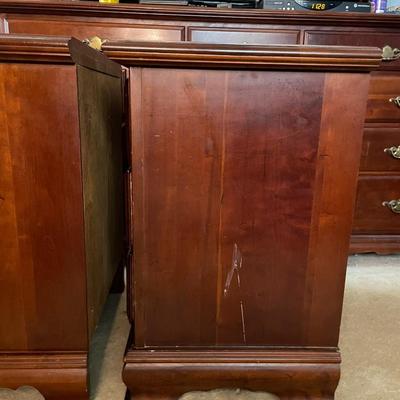 Pair of Cherry End Tables / Night Stands