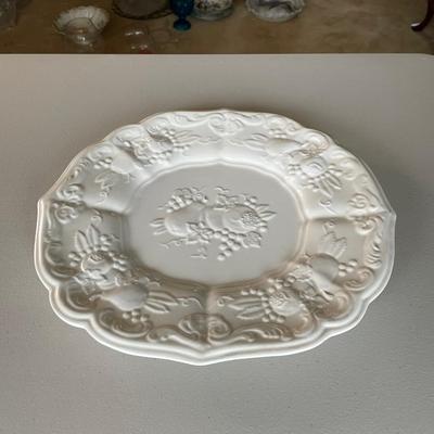 Lot of White Serving Dishes
