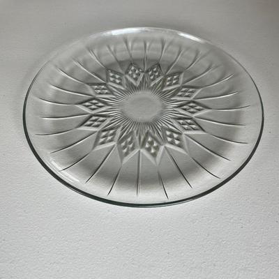Assortment of Glass Serving Dishes / Platters