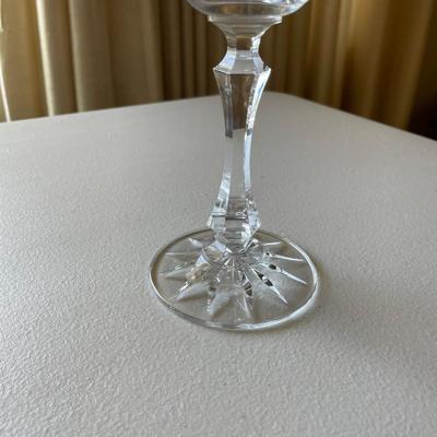 10 Kirkland Crystal Wine Glasses by Towle
