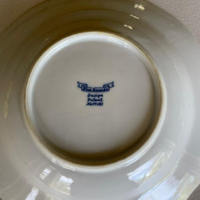 Set of 6 Blue Vintage Danube Soup Bowls 