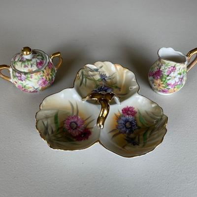 Three Vintage Porcelain Serving Dishes