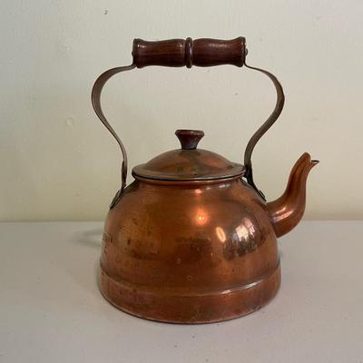Copper Tea Pot 
