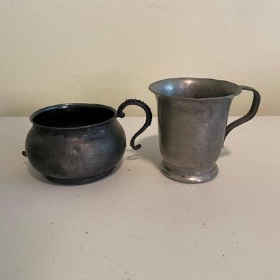 Lot of Pewter / Iron Decorative items