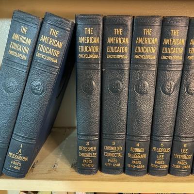 Complete Set of Encyclopedia - The American Educator