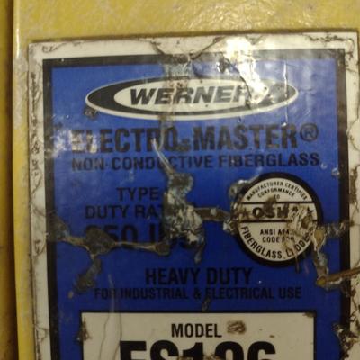 Werner Fiberglass Ladder- 6 Feet