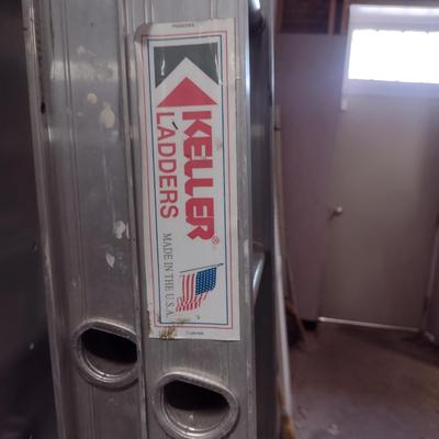 Keller Aluminum Extension Ladder- 16 Feet- 250 Lb Duty Rating