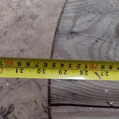 Wooden Industrial Spool- Approx 29 1/2" in Diameter, 21" Tall
