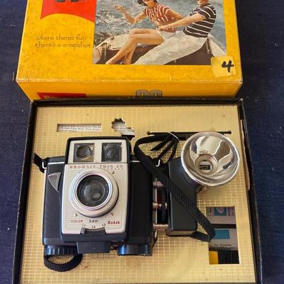 Vintage Kodak Brownie Twin 20 Camera