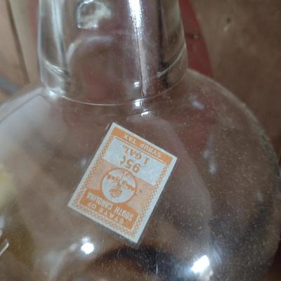 Pair of Vintage Coca Cola Fountain Syrup Gallon Bottles