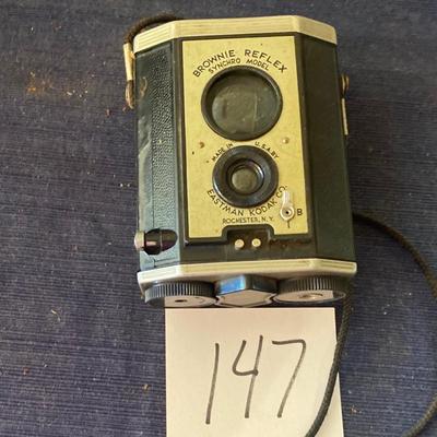 Vintage Kodak Brownie Reflex Syncho Camera