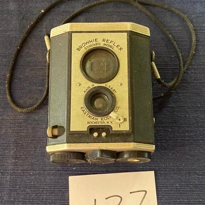 Vintage Kodak Brownie Reflex Synchro Camera