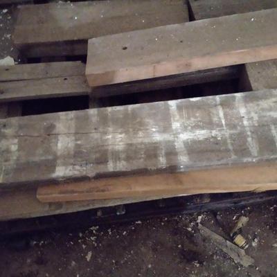 Collection of Assorted Lumber