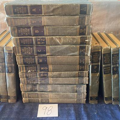 Vintage World Book Encyclopedias