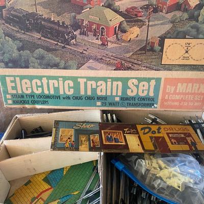 Vintage Marx Electric Train Set