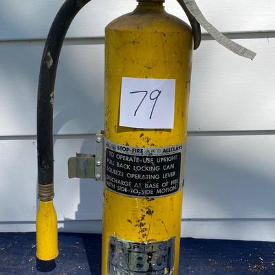 Vintage Fire Extinguisher