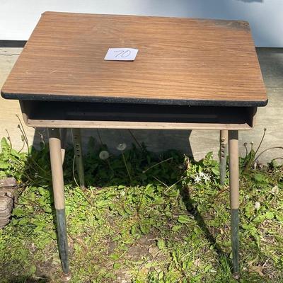 Vintage School Desk