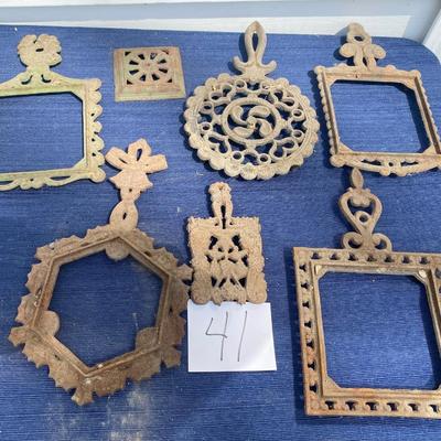 Vintage Iron Trivets