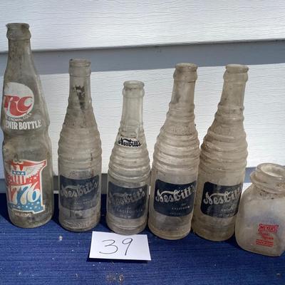 Vintage Soda Bottles