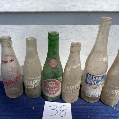 Vintage Soda Bottles
