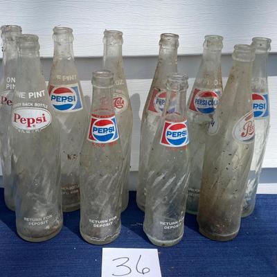 Vintage Soda Bottles