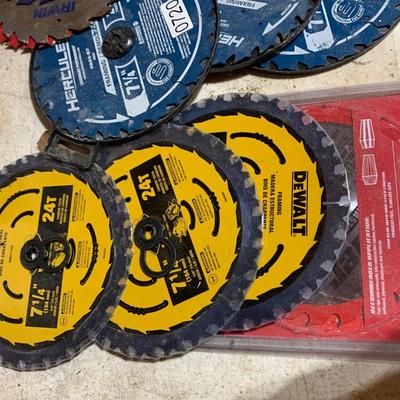 Large Lot Of Saw Blades