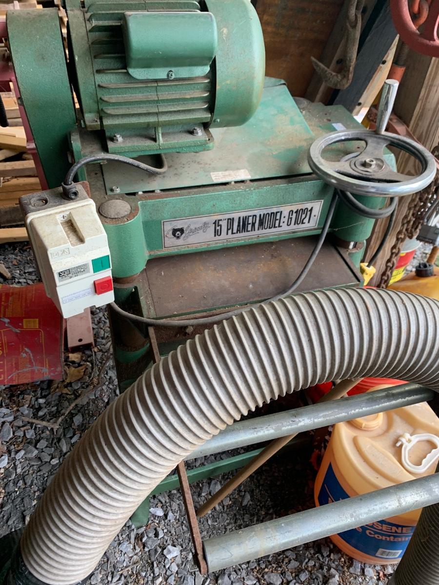 Grizzly 15" Planer Model G1021