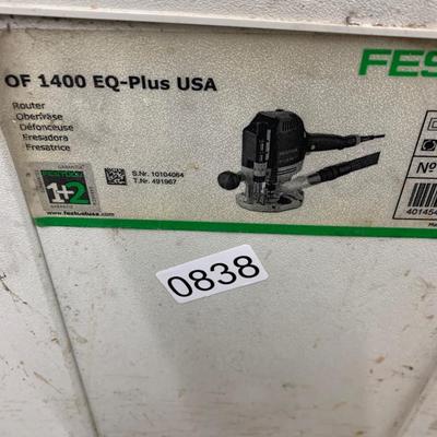 Festool 1400 EQ Router w/ Case