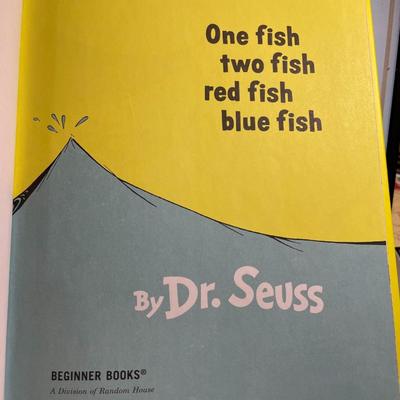 One Fish, Two Fish, Red Fish, Blue Fish by Dr. Seuss and Theodor Seuss Geisel in Good Preowned Condition. (Beginner Book).