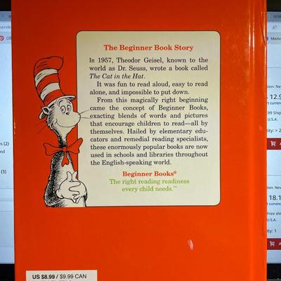 Green Eggs and Ham Beginner Books by Dr Seuss in Good Preowned Condition.