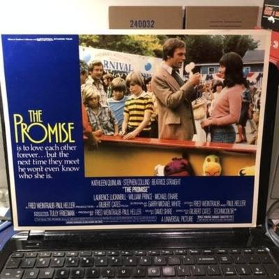 The Promise Original Movie Lobby Card 11" x 14" in VG Condition from an Estate.