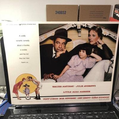 The Miss Marker Original Movie Lobby Card 11" x 14" in VG Condition from an Estate.