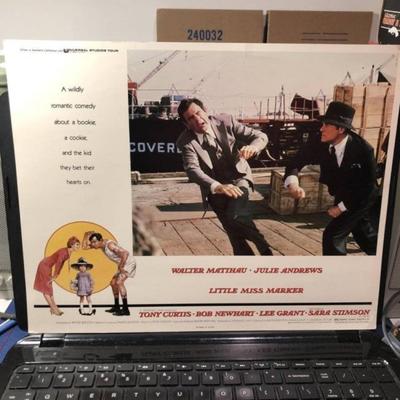 The Miss Marker Original Movie Lobby Card 11" x 14" in VG Condition from an Estate.