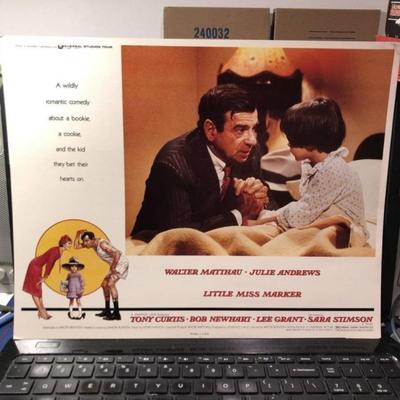 The Miss Marker Original Movie Lobby Card 11" x 14" in VG Condition from an Estate.