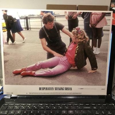 Desperately Seeking Susan Original Movie Lobby Card 11" x 14" in VG Condition from an Estate.