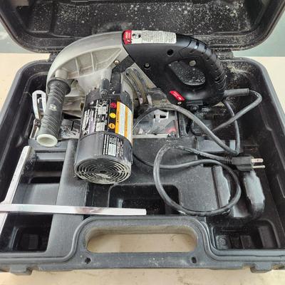 Slugger Metal Cutter Circular Saw 7" w case Tested