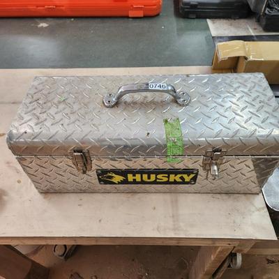 Husky Metal Tool box 24x9x9