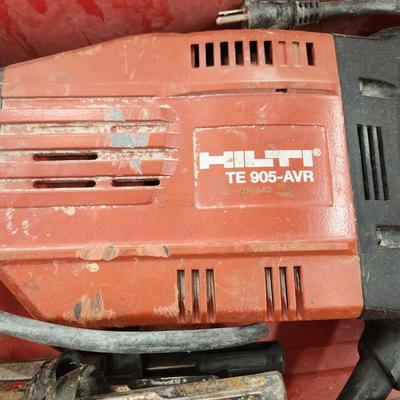 HILTI TE 905 AVR ELECTRIC CONCRETE BREAKER JACK HAMMER