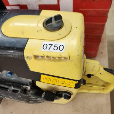 Wacker BTS 1035 Concrete Pavement Cut Off Saw Gas Power untested Has Compression